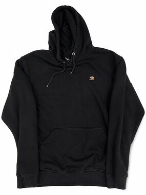 Dickies Black Pullover Hoodie with Small Logo